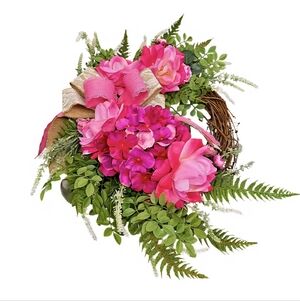 Pink Floral wreath